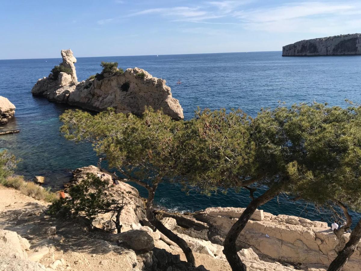 Bas De Villa Jardin Plein Sud Proche Mer Clim-Wifi Saint-Mandrier-sur-Mer Luaran gambar