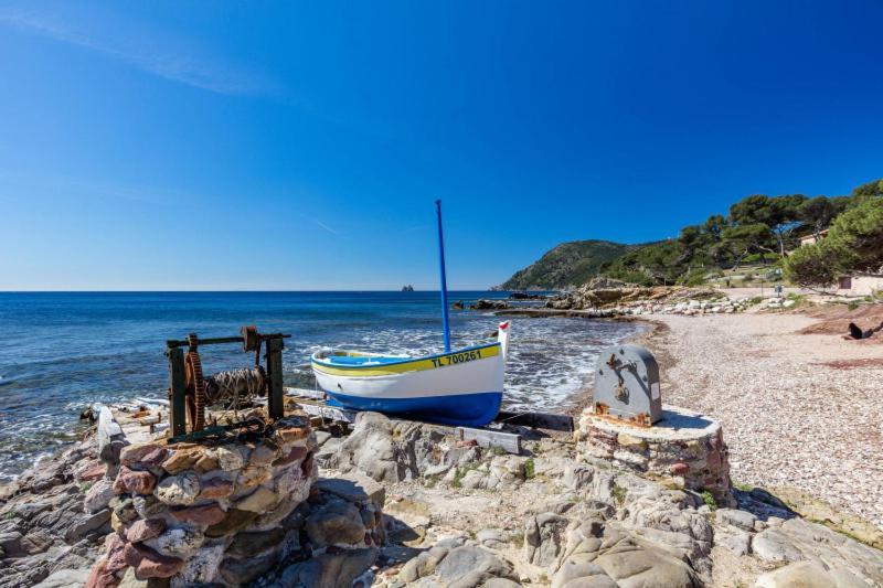 Bas De Villa Jardin Plein Sud Proche Mer Clim-Wifi Saint-Mandrier-sur-Mer Luaran gambar